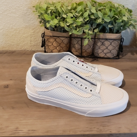 Vans Old Skool Pastel Checkerboard Sneaker NEW - Picture 3 of 9